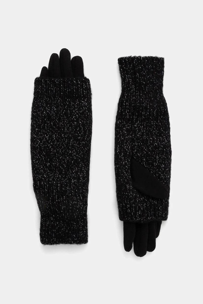 Morgan mănuși culoarea negru, 5GMILU