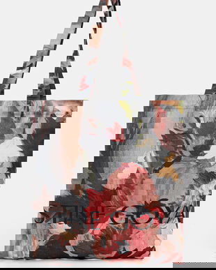 Stine Goya geantă de bumbac culoarea gri, SG-PS26-A016-2285