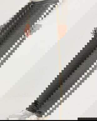 Marc O'Polo pantaloni de trening din bumbac culoarea gri, melanj, 600407319005