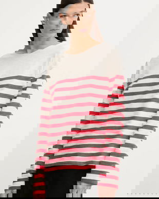 Marc O'Polo pulover de bumbac culoarea bej, light, 600304752021