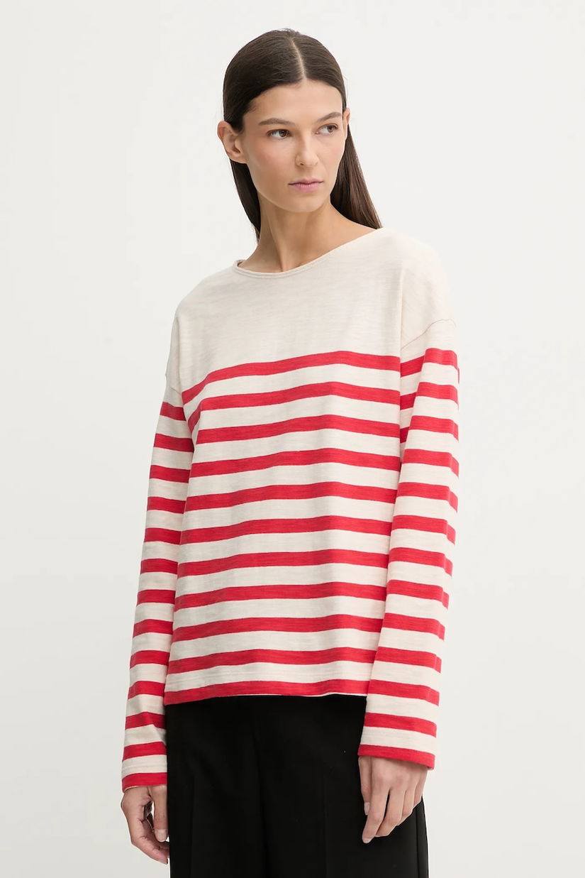 Marc O'Polo pulover de bumbac culoarea bej, light, 600304752021