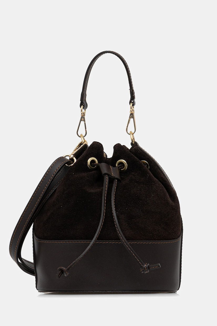 Answear.LAB poseta de piele culoarea maro