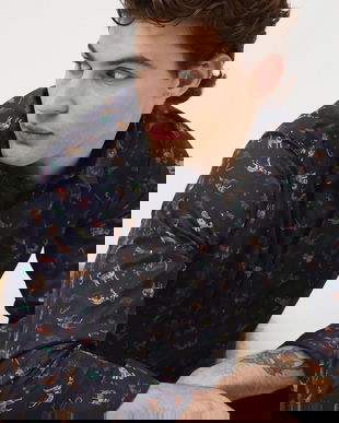 Medicine camasa cu guler clasic, regular