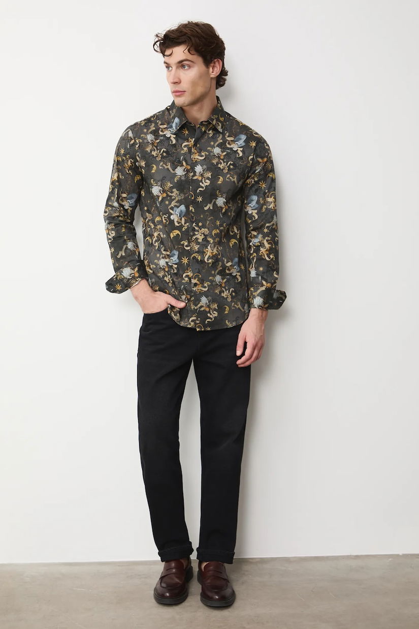 Medicine camasa cu guler clasic, slim