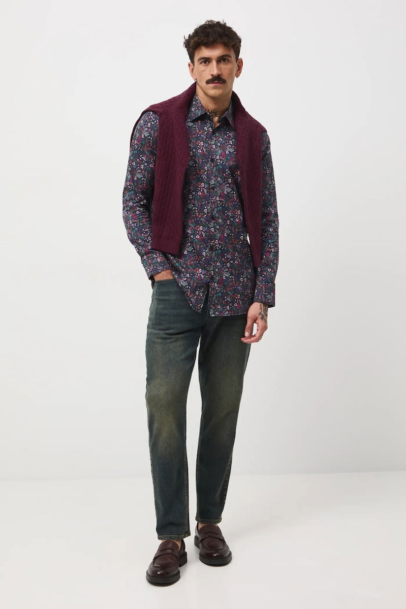 Medicine camasa cu guler clasic, regular