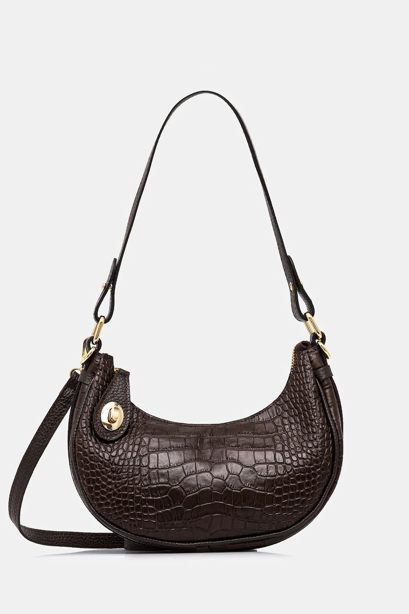 Answear.LAB poseta de piele culoarea maro