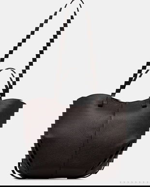 Answear.LAB poseta de piele culoarea maro