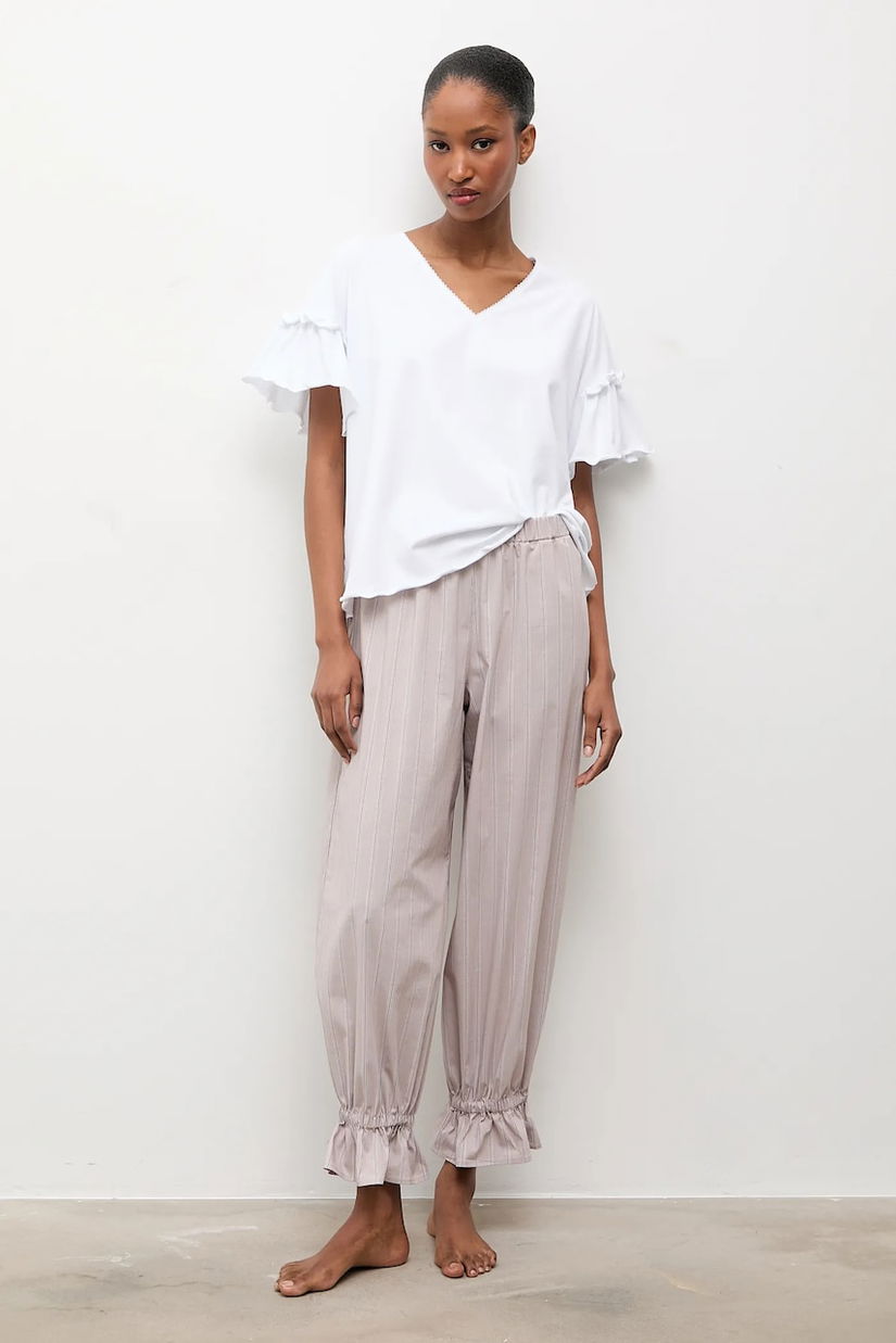 Answear.LAB pijama culoarea bej