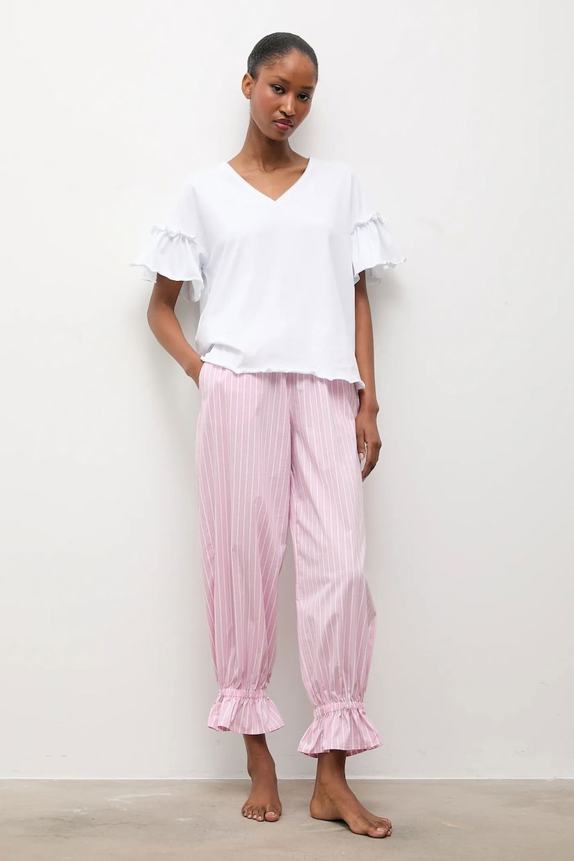 Answear.LAB pijama culoarea roz