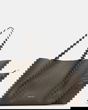 Marc O'Polo poșetă de piele culoarea negru, 50819650201109