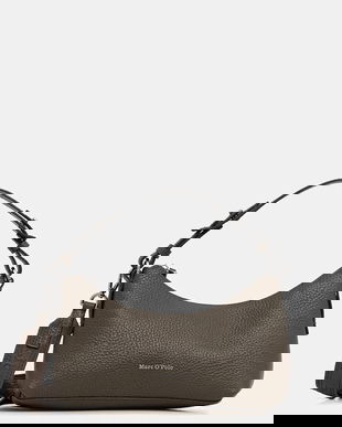 Marc O'Polo poșetă de piele culoarea negru, 50819650801109