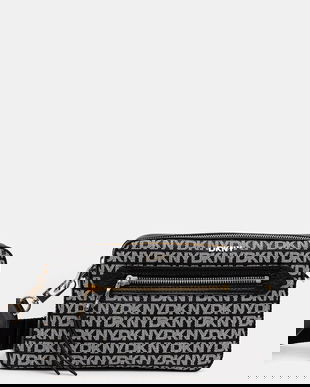 Dkny poșetă culoarea alb, R42EYE22