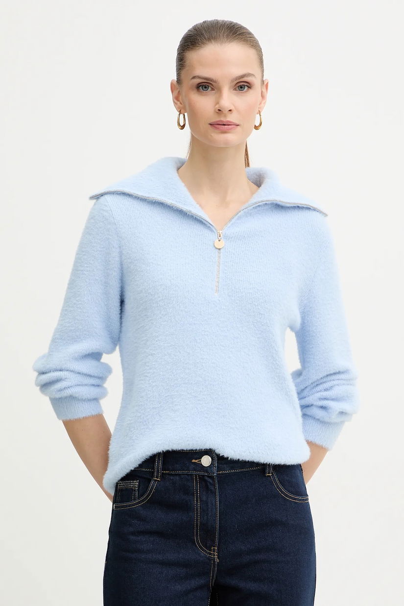 Morgan pulover MNOVI culoarea gri, MNOVI