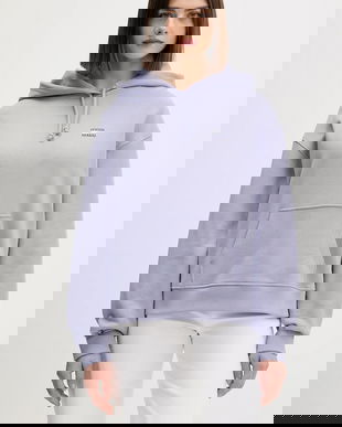 Tommy Jeans hanorac de bumbac culoarea bej, cu glugă, cu imprimeu, DW0DW19414