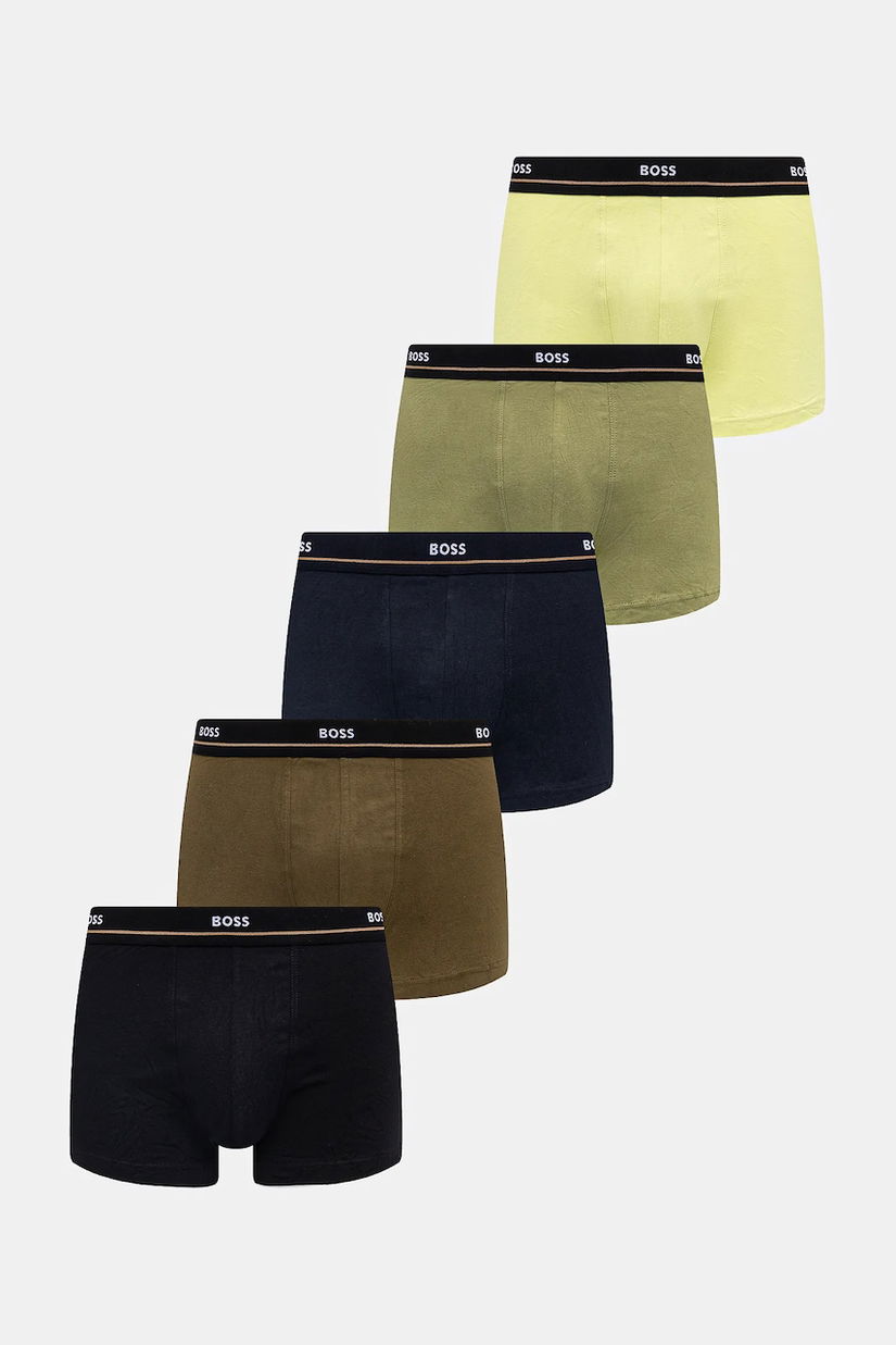 BOSS boxeri 5-pack culoarea negru, 50531660