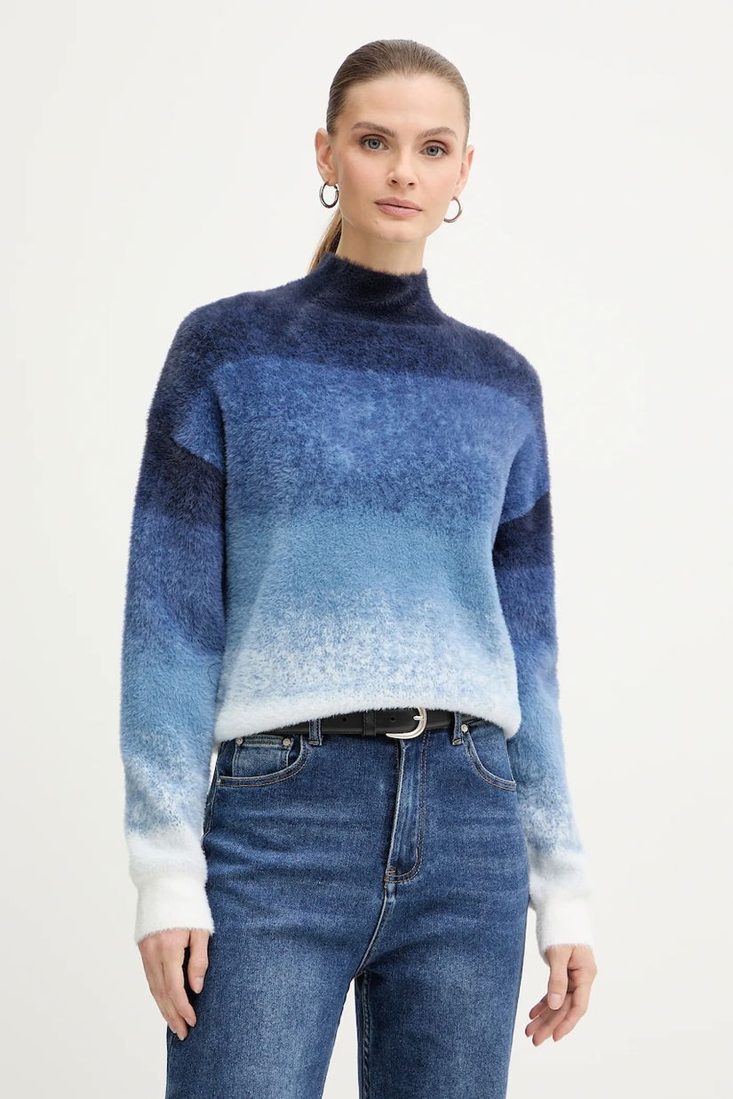 Morgan pulover MDYE culoarea gri, cu turtleneck, MDYE