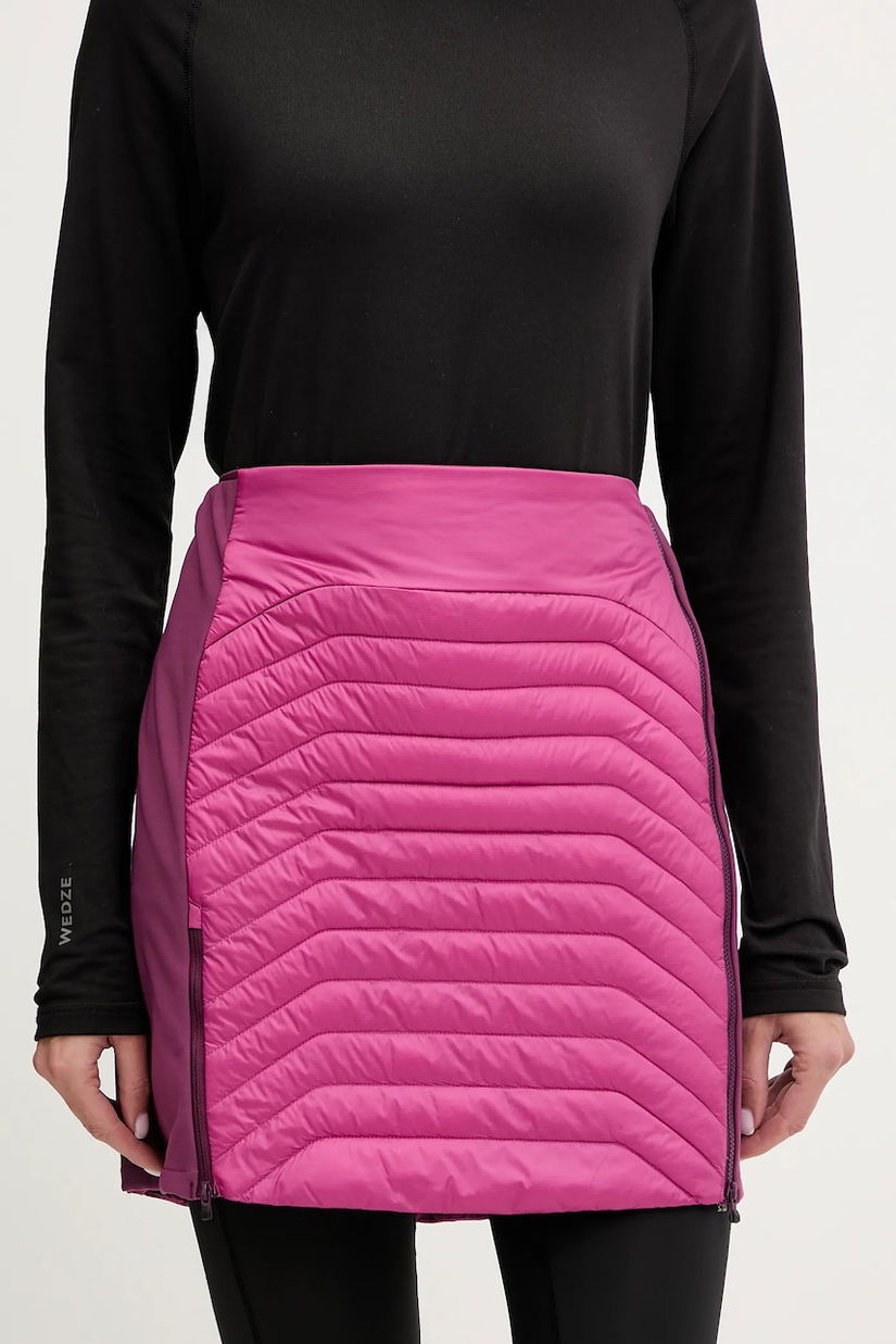 Dynafit fustă sport Speed Insulation culoarea bordo, mini, creion, 08.0000071792