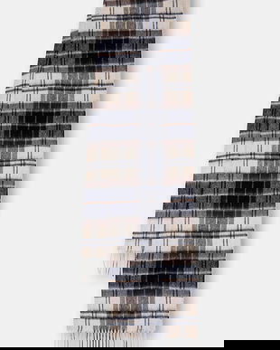 Barbour esarfa de lana culoarea gri, modelator