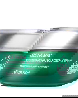 Crema Regeneranta cu Extract de Centella Asiatica - FarmStay Cica Farm Regenerating Solution Cream, 50 ml