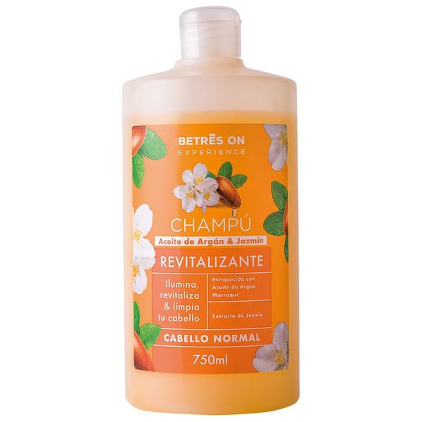 Sampon Revitalizant cu Ulei de Argan si Iasomie - Betres ON Champu Revitalizante Aceite de Argan & Jazmin, 750 ml