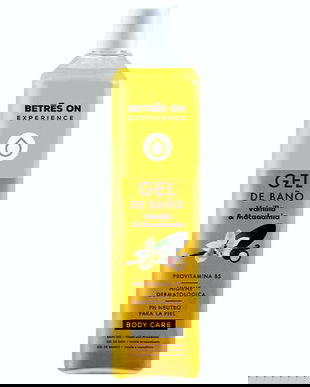 Gel de Dus cu Aroma de Vanilie si Macadamia - Betres ON Gel de Bano Vainilla &amp; Macadamia Provitamina B5 Body Care, 750 ml