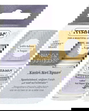 Tratament unghii Kaolin pentru repararea unghiilor Titania, 12 ml