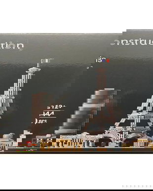 Set de constructie Architecture - Constructii celebre, Orasul Paris, 649 piese