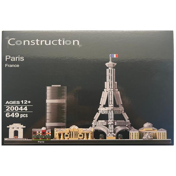 Set de constructie Architecture - Constructii celebre, Orasul Paris, 649 piese