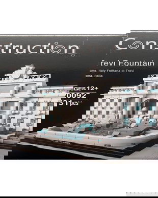 Set de constructie Architecture - Constructii celebre, Fontana di Trevi Italy, 731 piese