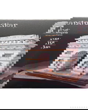 Set de constructie Architecture - Constructii celebre, Arcul de Triumf Paris, 433 piese