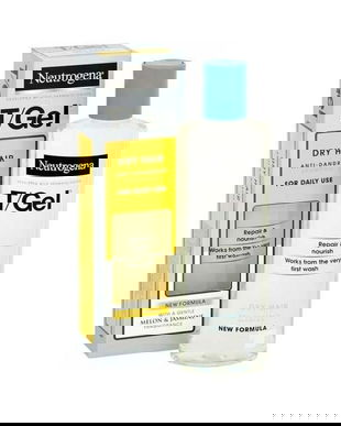 Sampon anti-matreata pentru par uscat, Neutrogena T/Gel, 150 ml