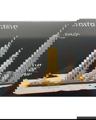 Set de constructie Architecture - Constructii celebre, New York City, 598 piese