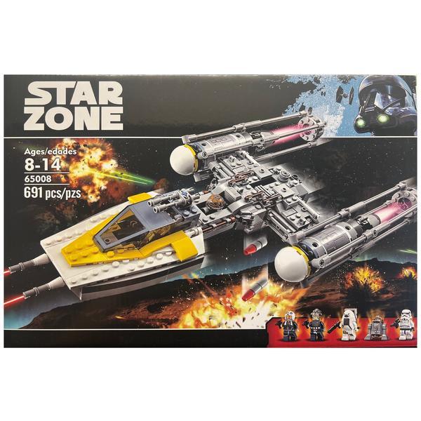 Set de constructie Y-Wing Starfighter, Universul Star Wars, 691 piese