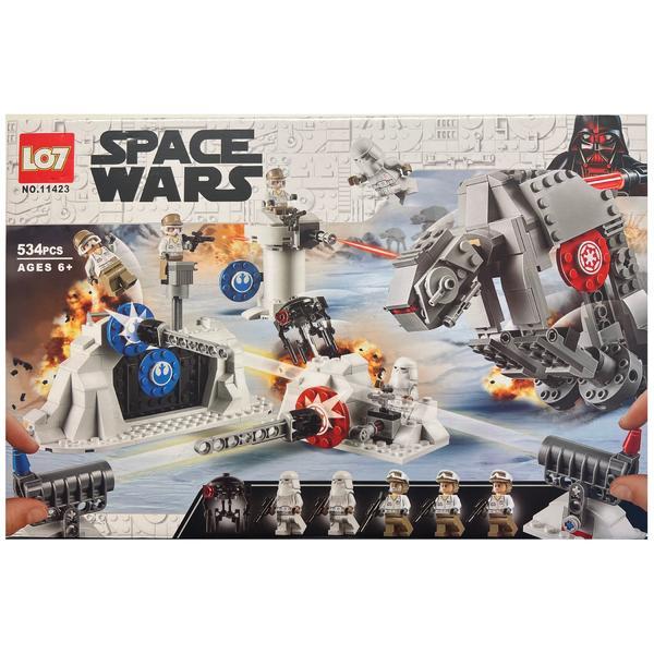 Set de constructie Star Wars, Echo Base Defense, 534 piese