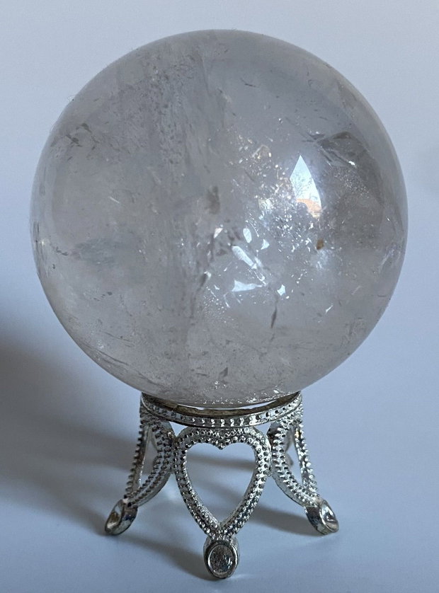 Cuart Transparent (Cristal de Stanca) - Sfera piatra semipretioasa