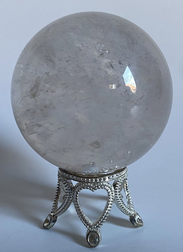 Cuart Transparent (Cristal de Stanca) - Sfera piatra semipretioasa
