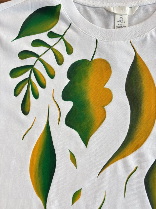 Spiritul Naturii - Tricou pictat manual