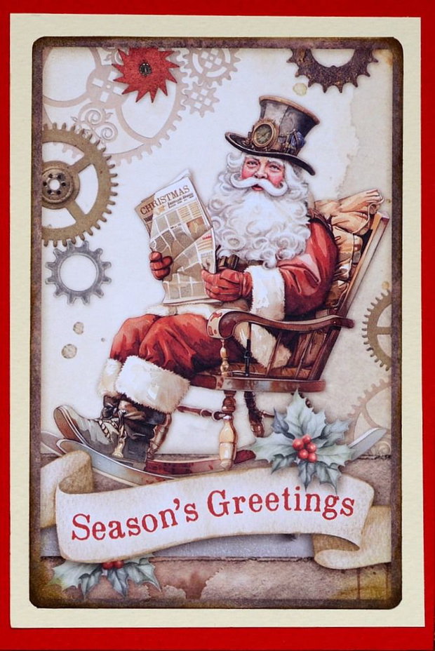 Felicitare : Season`s Greetings