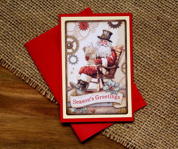 Felicitare : Season`s Greetings