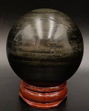 Obsidian Auriu - Sfera piatra semipretioasa