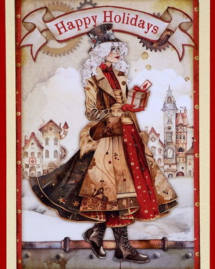 Felicitare : Happy Holidays
