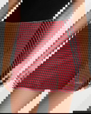 adidas Originals fusta Tailored culoarea rosu, mini, evazati, JW0253