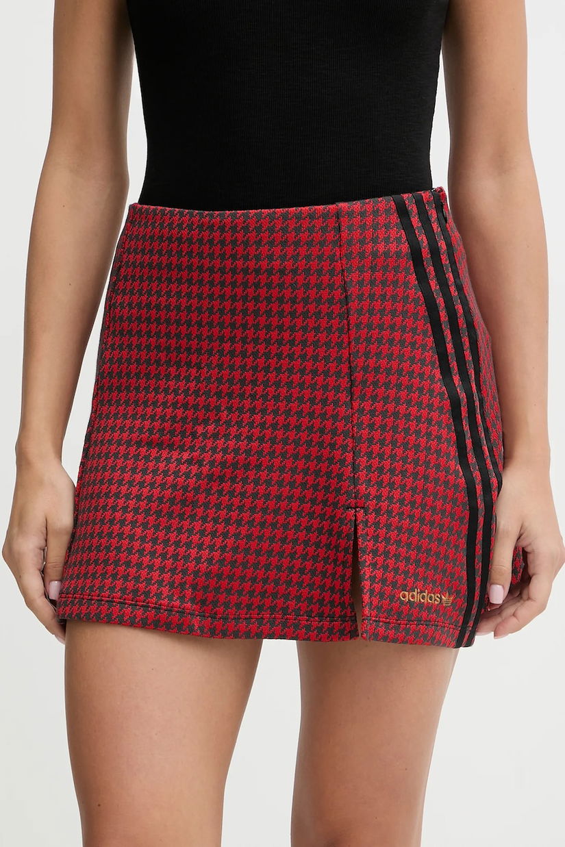 adidas Originals fusta Tailored culoarea rosu, mini, evazati, JW0253