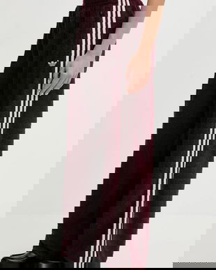 adidas Originals pantaloni de trening Mohair culoarea bordo, cu imprimeu, KS0414