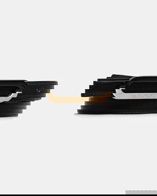 Valentino Bags curea WHY RE culoarea negru, VCS9E156