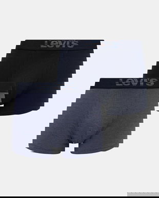 Levi's boxeri 2-pack culoarea bleumarin, 37157-1307