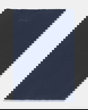 Jack Wolfskin fular împletit culoarea bleumarin, uni, 1910292