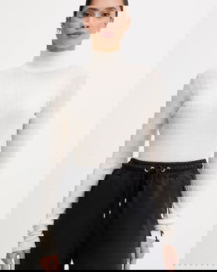 Colmar pulover de lana culoarea bej, light, cu turtleneck, 7907.2ZP