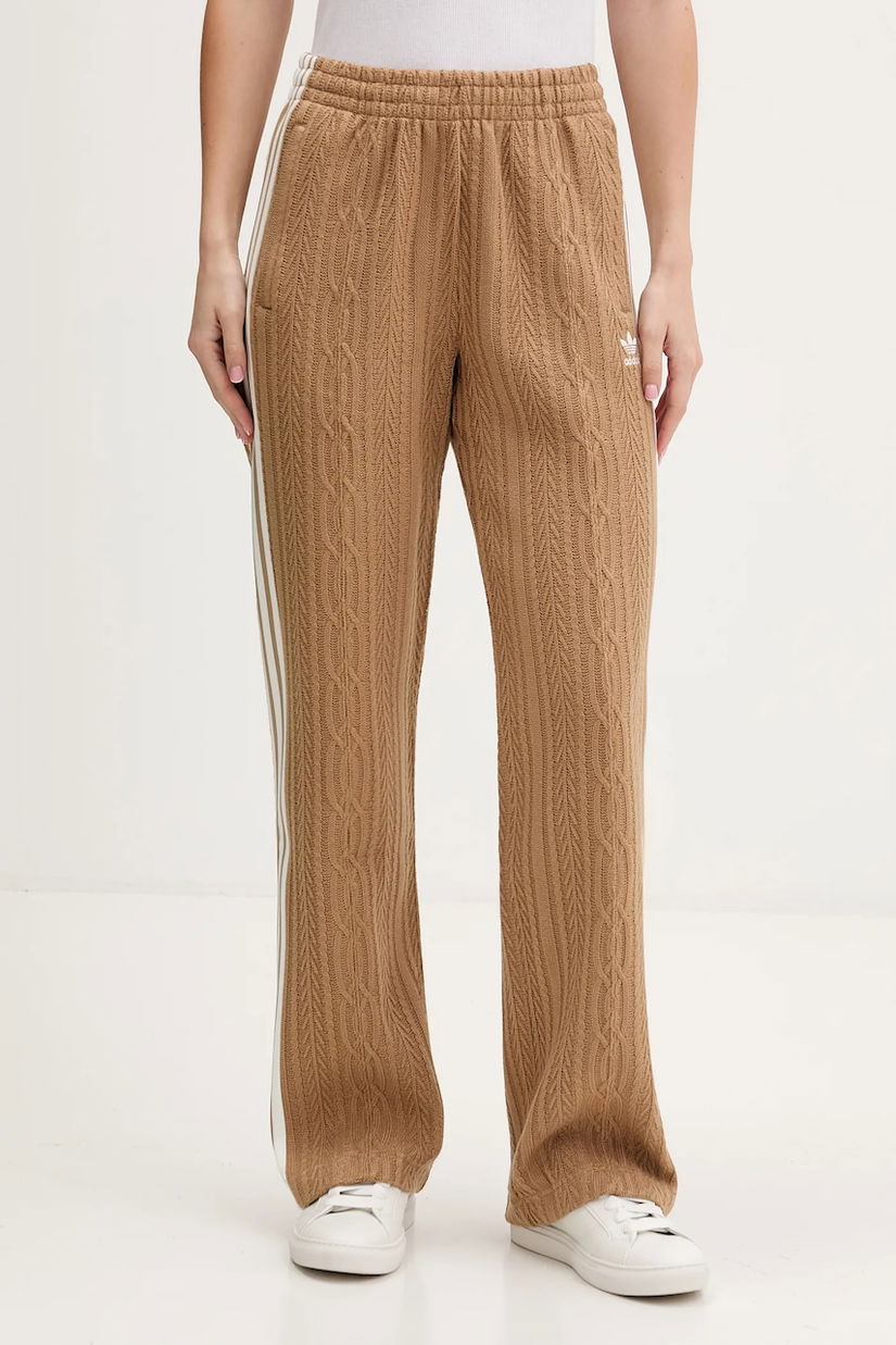 adidas Originals pantaloni de trening culoarea verde, modelator, KS7802