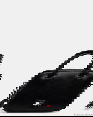 Tommy Jeans poseta culoarea negru, AW0AW18084